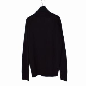 Brooks Brothers ニット 長袖 タートルネック メリノウール M 黒 ブラック