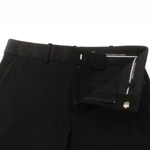 POLO RALPH LAUREN パンツ スラックス スリム スキニー アンクル ストレッチ 0 XS 黒 ブラック