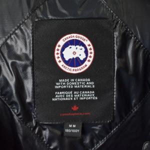 CANADA GOOSE BLACK LABEL CROFTON PUFFER ダウンジャケット M ブラック