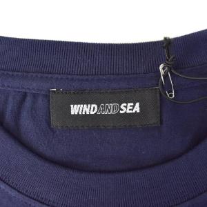 WIND AND SEA PHOTO L/S T SHIRTS 02 Tシャツ カットソー 長袖 プリント ネイビー