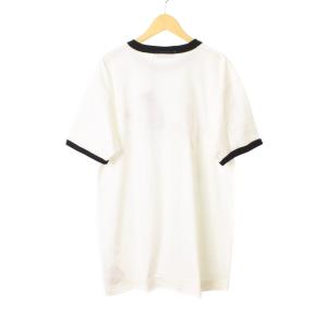 WIND AND SEA SEA SIDE JOG Ringer T-shirt リンガー Tシャツ カットソー 半袖 クルーネック プリント L 白