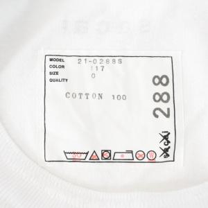 sacai カウズ KAWS 21SS Flock Print T-Shirt Tシャツ カットソー 半袖 クルーネック フロック プリント