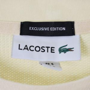 LACOSTE 21SS BEAUTY&YOUTH 別注 Tシャツ 半袖 鹿の子 ロゴ L ベージュ