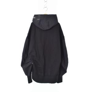 JULIUS NILφS 23SS COTTON SWEAT  ダメージコンビフーディー MA-1 ドッキング