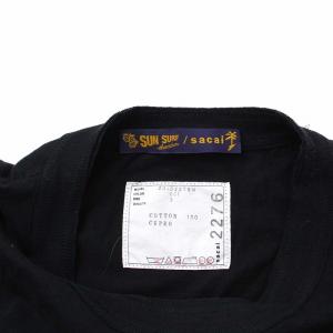 sacai サンサーフ SUN SURF 20SS Pineapple Embroidered T-Shirt Tシャツ カットソー 半袖