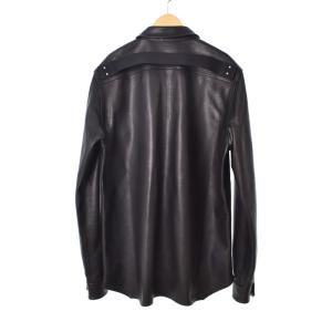 Rick Owens 22FW STROBE レザージャケット 48 ブラック