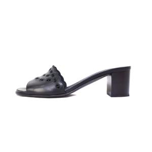 HERMES Gwladys ミュール 38 ブラック