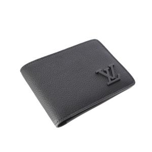 LOUIS VUITTON M81026 ポルトフォイユ ミュルティプル 二つ折り財布 ブラック