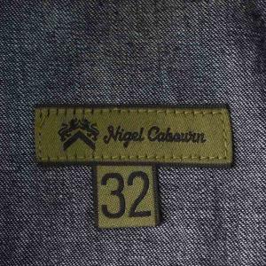 Nigel Cabourn DECK PANT 10oz DENIM デッキパンツ デニムパンツ ジーンズ 32 インディゴ 紺 ネイビー 8046-00-50200