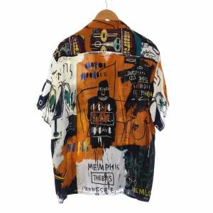 WACKO MARIA JEAN-MICHEL BASQUIAT HAWAIIAN SHIRT TYPE4 L マルチカラー