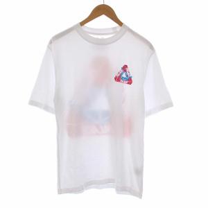 PALACE TRI ZOOTED SHAKKA T-SHIRT Tシャツ カットソー 半袖 プリント S 白 ホワイト