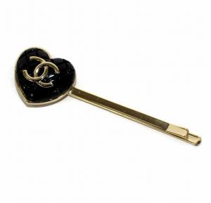 22年製 B22k ココマーク ハート ヘアピン ヘアアクセサリー ブラック