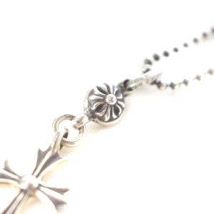 CHROME HEARTS 1Ball Tiny CH Cross 1ボール CHクロス ネックレス シルバー 925