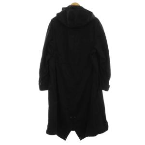 LAD MUSICIAN 2221-355 BIG MODS COAT 撥水加工 M ブラック