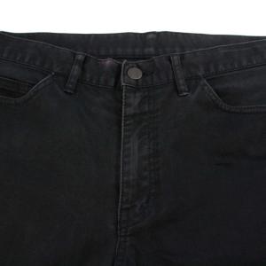 COMME des GARCONS HOMME PLUS AD2010 デニムパンツ スリム スキニー L 黒 ブラック