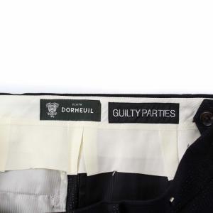 WACKO MARIA DORMEUIL生地 23SS ONE TUCK SLACKS (TYPE-1)  ラメストライプ