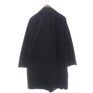 KAPTAIN SUNSHINE トラベラーコート ステンカラーコート ロング バルマカーン シングル 比翼ボタン S 紺 ネイビー KS5SCO01