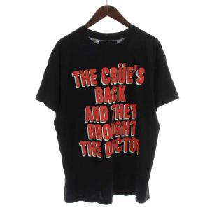 AMIRI Dr Feelgood Tシャツ カットソー プリント 半袖 UK36 M ブラック