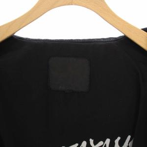 ISAMU KATAYAMA BACKLASH CALF WET WHITE GARMENT-DYED SINGLE RIDERS ジャケット