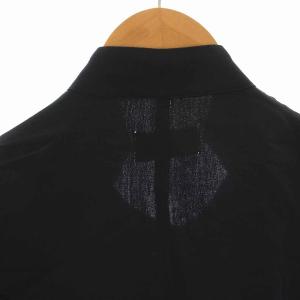 BED J.W. FORD スタンドカラー ジャケット モダール リネン アウター 1 S 黒 ブラック