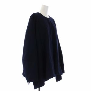 ENFOLD 23SS CENTER DRAPE PULLOVER ブラウス カットソー 長袖 クルーネック