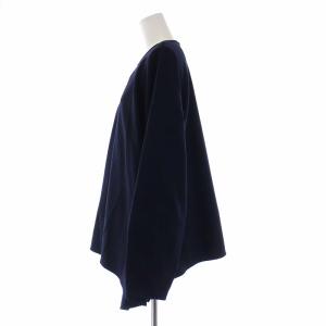 ENFOLD 23SS CENTER DRAPE PULLOVER ブラウス カットソー 長袖 クルーネック