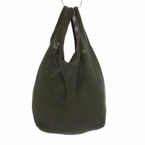 A.P.C. ブラックメッシュトートバッグ APC トートバッグ メッシュ レザー 切り替え ブラック 最初期 超