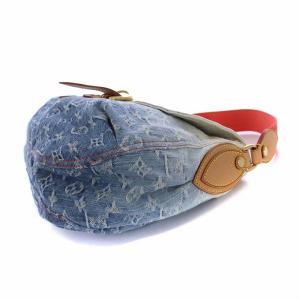 LOUIS VUITTON モノグラム デニム サンシャイン ハンドバッグ グラデーション 青 M93182