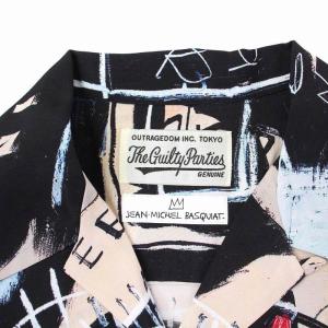 WACKO MARIA JEAN-MICHEL BASQUIAT HAWAIIAN SHIRT L/S TYPE 2 L