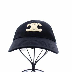 CELINE トリオンフ キャップ 56-60 ブラック