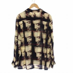 WACKO MARIA HANNIBAL L/S HAWAIIAN SHIRT XL ブラック
