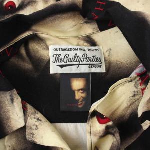 WACKO MARIA HANNIBAL L/S HAWAIIAN SHIRT XL ブラック