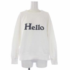 22AW HELLO SWEAT L/S URAKE DYED ヴィンテージ加工 スウェット S