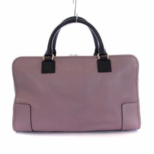 LOEWE アマソナ36 Barroco Limited Edition ボストンバッグ 
 パープル