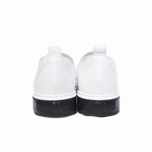 CHANEL 23SS マトラッセ ココマーク スリッポン 39 ホワイト