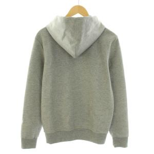 POLO RALPH LAUREN ジップアップパーカー アウター フード ポニー刺繍 S グレー