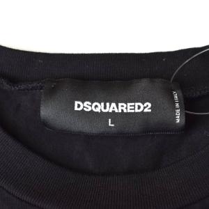 DSQUARED2 PAC-MAN Tシャツ カットソー 半袖 プリント L ブラック S71GD1349 S23009
