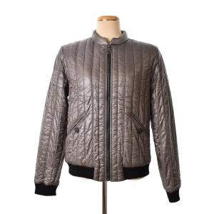 パッティング リブ ブルゾン ジャケット ココマークボタン 40 グレー P39401V28349