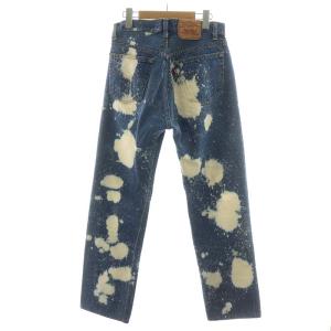 Levi's デニムパンツ ダメージ加工 W33 M ブルー