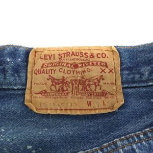 Levi's デニムパンツ ダメージ加工 W33 M ブルー