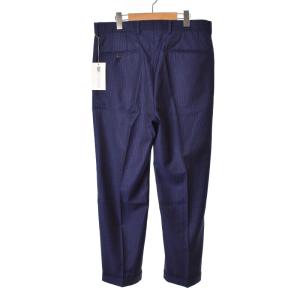 WACKO MARIA 22AW GLITTER STRIPED PLEATED TROUSERS TYPE-2