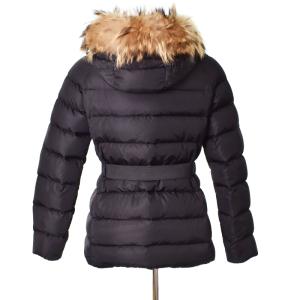 MONCLER GENE ダウンジャケット ラクーンファー 0 ブラック 220934695225
