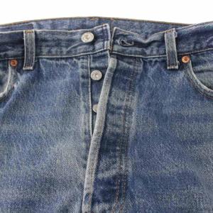 Levi's 80’s ヴィンテージ 501 デニムパンツ USED加工 赤タブ W38 L32 ブルー