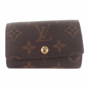 モノグラム キーケース ミュルティクレ 6 三つ折り 茶 ブラウン M62630