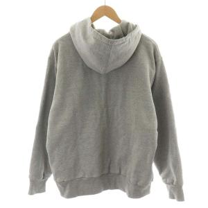 Supreme Arc Logo Thermal Zip-Up Hoodie パーカー ジップアップ  L グレー