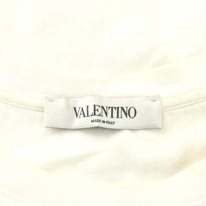 VALENTINO Tシャツ カットソー 半袖 ロゴ L 白 ホワイト