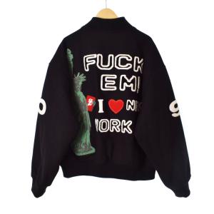 Supreme 23SS tourist varsity jacket M ブラック