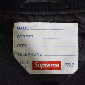 Supreme 23SS tourist varsity jacket M ブラック