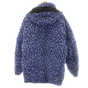 WACKO MARIA LEOPARD DOWN JACKET（PURPLE）