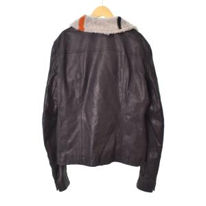 Rick Owens Bauhaus Jacket ラムファー 50 ブラック RU02B2768-LGWLZE